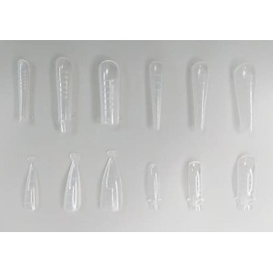 Верхні форми для нарощування нігтів Lilly Beaute (4 різні форми). Photo 2